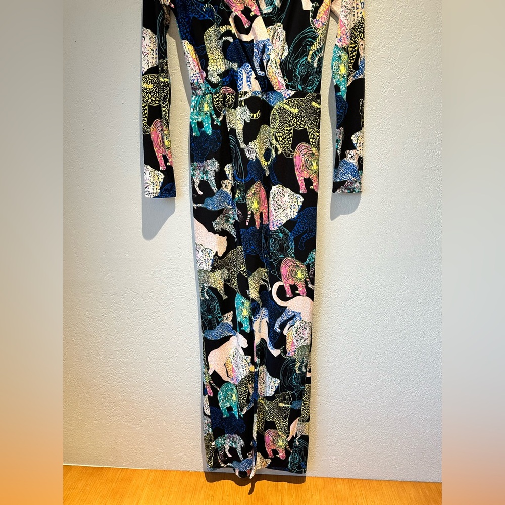 Le Superbe Animal Print Maxi Dress NWT S - Picture 8 of 13